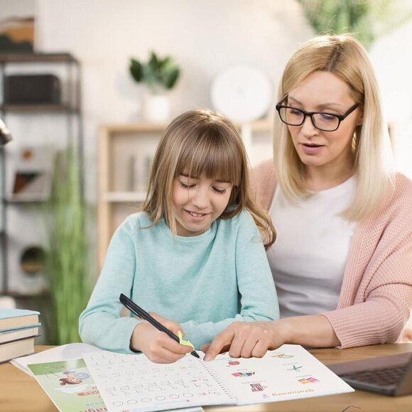 Magic Reusable Copybook for Kids-Practice Copybook for Age 3-5 (4 books) - Picture 7 of 7